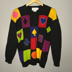 Vintage 1992 Santoria multicolor‎ sweater
